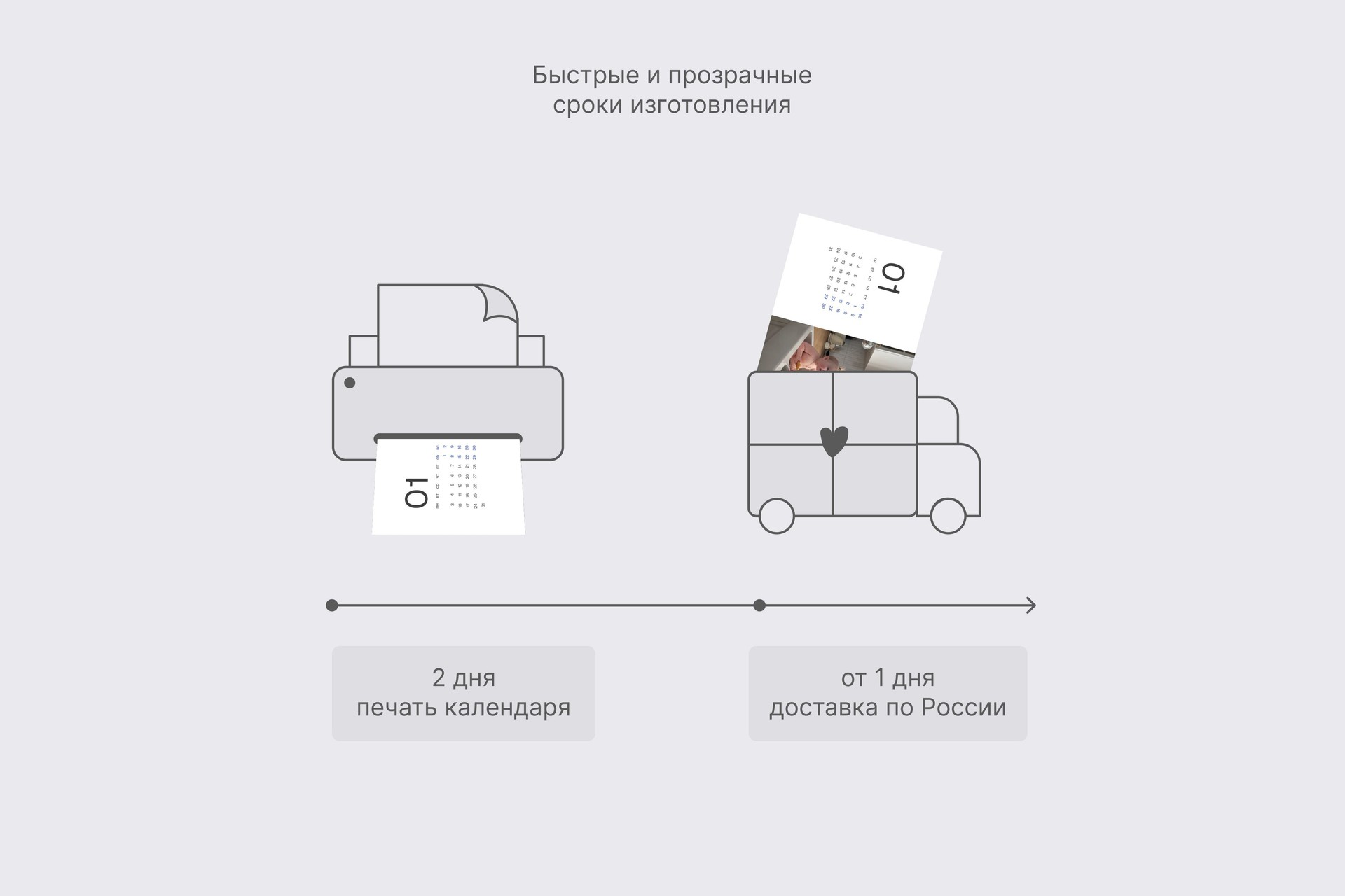 Перекидной настольный календарь